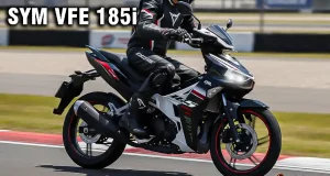 Lawan Supra GTR! Bebek Sport SYM VFE 185i Mesin Gede Harga Rp 39 Jutaan