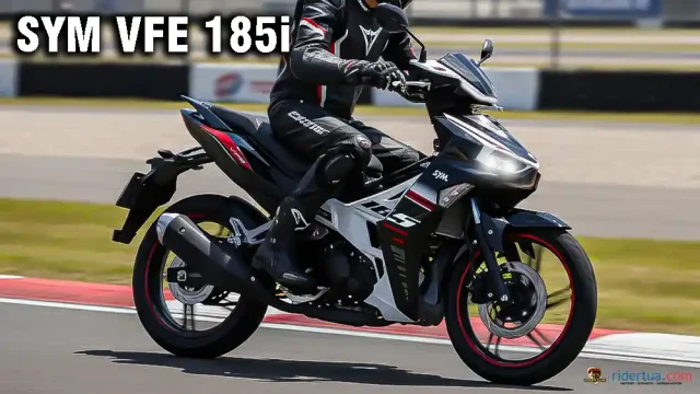 SYM VFE 185i Lawan Supra GTR! Bebek Sport SYM VFE 185i Mesin Gede Harga Rp 39 Jutaan