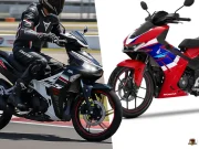 Bebek Sport SYM VFE 185i vs Honda Winner R, Performanya Beda Jauh?