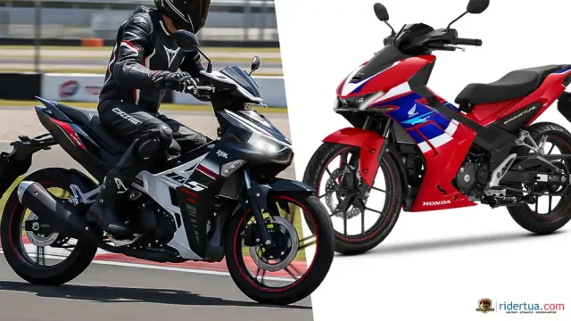 SYM VFE 185i vs Honda Winner R Bebek Sport SYM VFE 185i vs Honda Winner R, Performanya Beda Jauh?