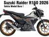 Kembaran Satria Model Baru! Suzuki Raider R150 2026 Desain Berubah Makin Modern