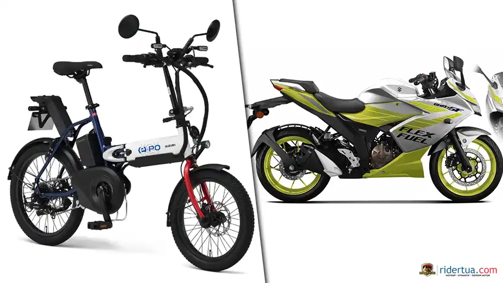 Muncul Suzuki e-VanVan Motor Listrik Konsep 'Lucu', Segera Hadir Bersama Produk Baru Lainnya! 3 Suzuki, Suzuki e-PO, Suzuki Gixxer SF250 FFV, Gixxer