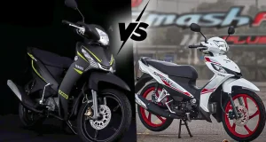 Motor Bebek Yamaha Crypton Finn FI vs Suzuki Smash FI Plus: Speknya Beda Tipis!