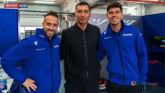 Andrea Dovizioso - Toprak Razgatlioglu - Augusto Fernandez - Yamaha M1 V4