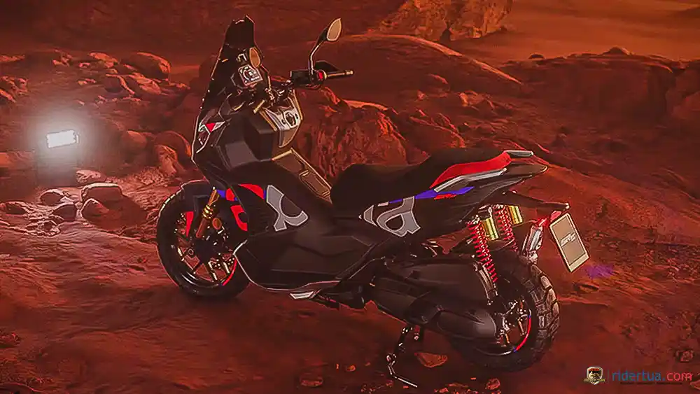 Matik Petualang Aprilia SR GT 400 vs Honda ADV350 Sama-Sama Gagah, Mesin Beda Jauh? 3 Aprilia, SR GT 400, Aprilia SR GT 400, skutik bongsor, motor matik, motor baru