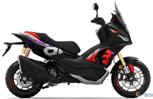 Siap Lawan ADV350! Skutik Aprilia SR GT 400 Usung DNA Superbike Gaya Petualang Gagah