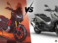 Matik Petualang Aprilia SR GT 400 vs Honda ADV350 Sama-Sama Gagah, Mesin Beda Jauh?