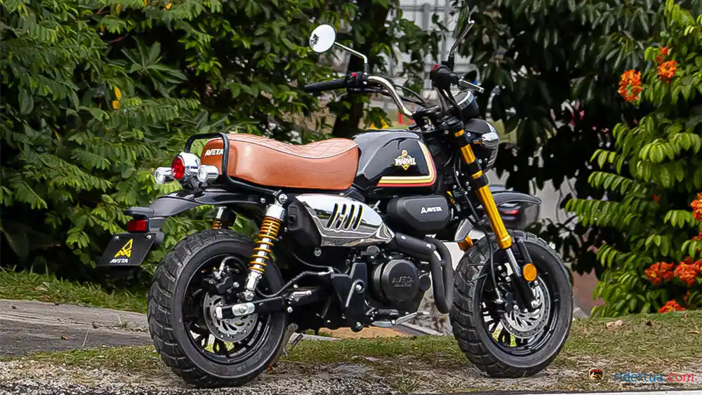 Mirip Monkey? Motor Baru Aveta Marvel 150 Bodi Mungil Mesinnya Gede 1 Aveta, Marvel 150, Aveta Marvel 150, motor baru, motor mungil, Monkey