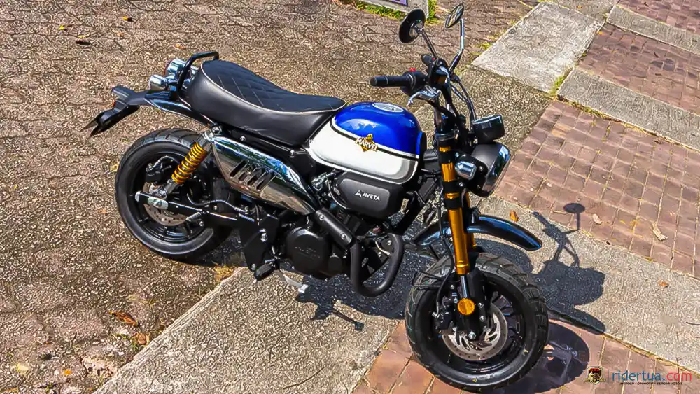 Mirip Monkey? Motor Baru Aveta Marvel 150 Bodi Mungil Mesinnya Gede 3 Aveta, Marvel 150, Aveta Marvel 150, motor baru, motor mungil, Monkey