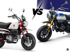 Dua Motor Mini Aveta Marvel 150 vs Honda Monkey 125 Desain Mirip Mesin Lebih Gede!