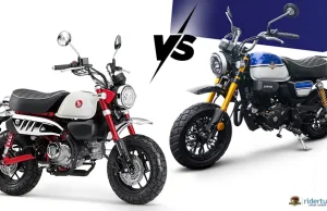 Dua Motor Mini Aveta Marvel 150 vs Honda Monkey 125 Desain Mirip Mesin Lebih Gede!