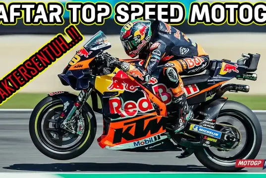 Daftar Top Speed MotoGP 2025 Lengkap