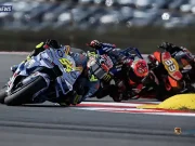 Fermin Aldeguer Bersenggolan dengan Brad Binder : Hanya Insiden Balap Biasa Fermin Aldeguer - Fabio Quartararo - Brad Binder