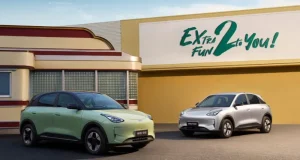 Merek mobil Geely EX2 electrive com