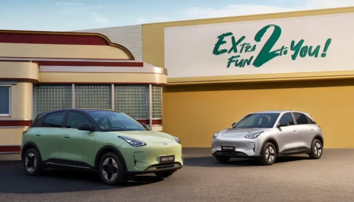 Merek mobil Geely EX2 electrive com