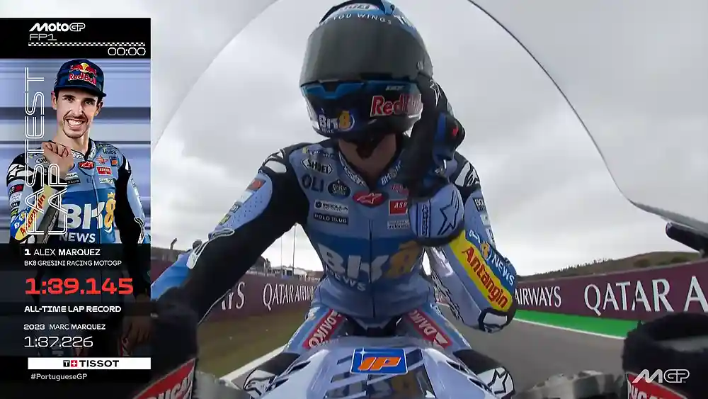 Hasil FP1 MotoGP Portugal 2025: Alex Marquez Tercepat 1 Hasil FP1 MotoGP Portugal 2025,