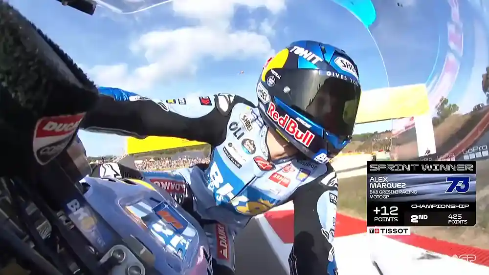 Hasil Sprint Race MotoGP Portugal 2025: Alex Marquez Menang 1 Hasil Sprint Race MotoGP Portugal 2025