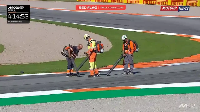 Hasil Tes Pascamusim MotoGP Valencia 2025 - SESI 1- RED FLAG