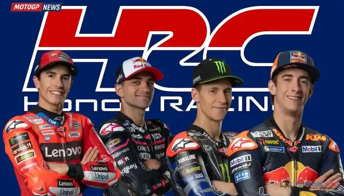 Honda HRC MotoGP - Marc Marquez - Pedro Acosta - Fabio Quartararo - Jorge Martin