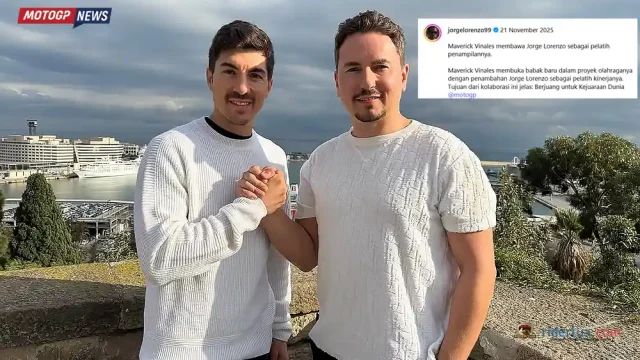 Resmi, Maverick Vinales Rekrut Jorge Lorenzo