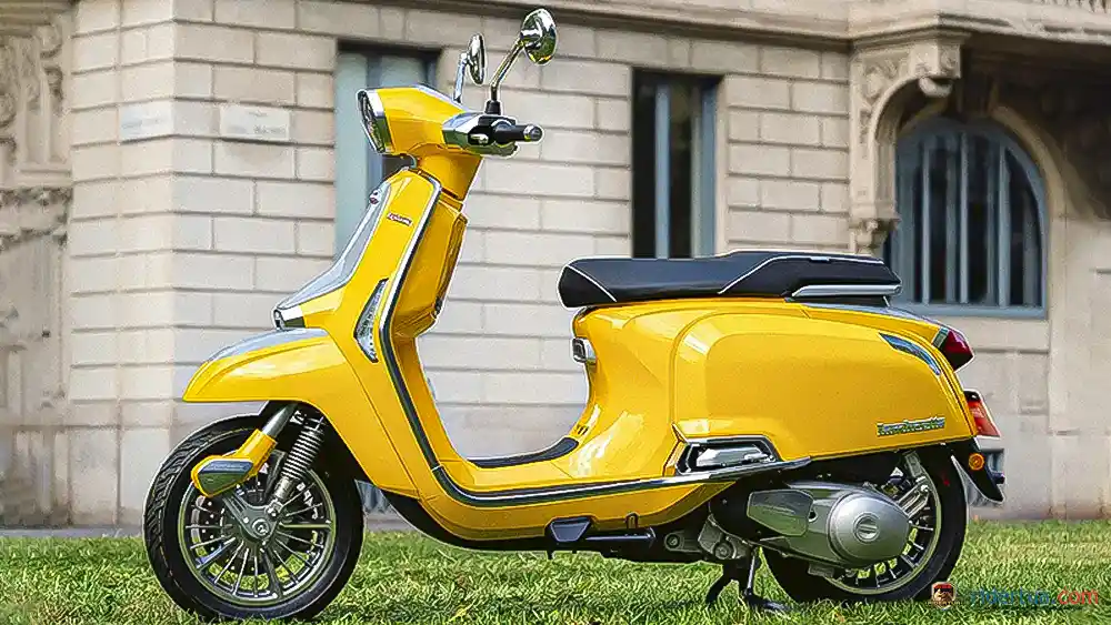 Lambretta, J Starwave, Lambretta J Starwave, skuter, motor matik, skuter eropa