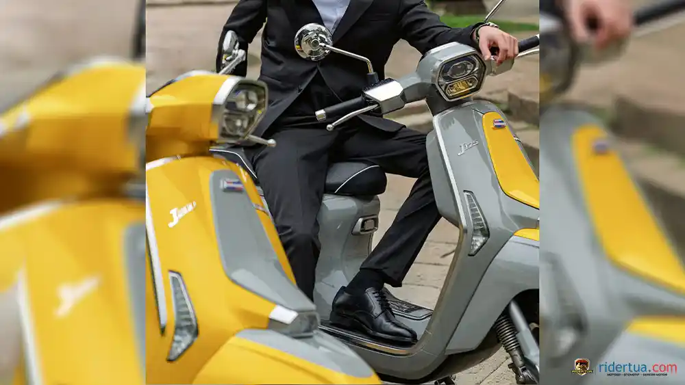 Lambretta, J Starwave, Lambretta J Starwave, skuter, motor matik, skuter eropa