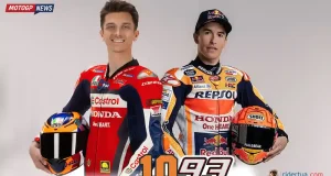 Luca Marini - Marc Marquez - Honda