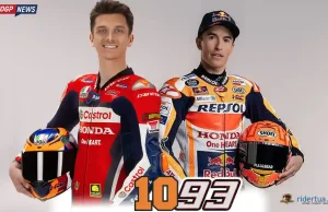 Luca Marini - Marc Marquez - Honda