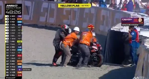 Marco Bezzecchi Crash