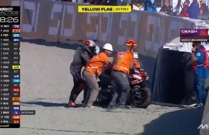 Marco Bezzecchi Crash