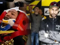 Mattia Pasini - Crash VR46 - 100km dei Campioni - Motor Ranch Valentino Rossi