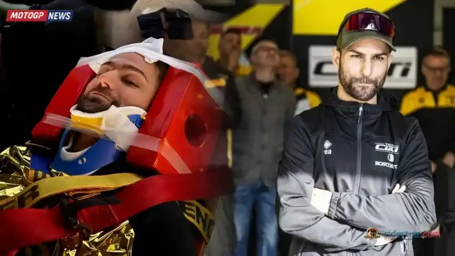 Mattia Pasini - Crash VR46 - 100km dei Campioni - Motor Ranch Valentino Rossi