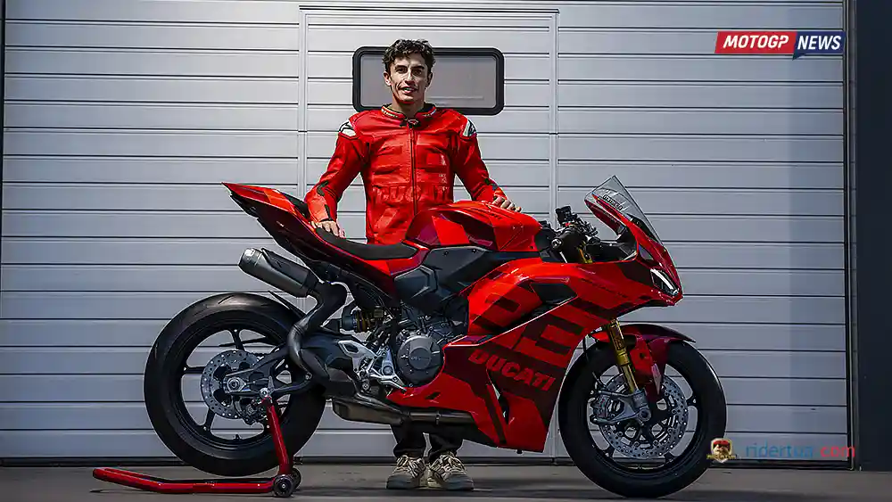 Panigale V2 MM93: Edisi Spesial Ducati untuk Sang Alien, Marc Marquez! 3 PanigaleV2 MM93 Special Edition