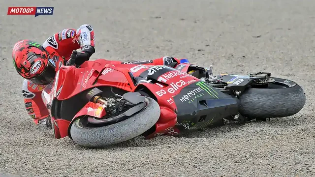 Pecco Bagnaia - Crash