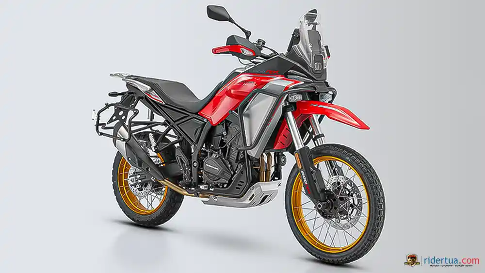 QJMotor, SRT 500 RX, QJMotor SRT 500 RX, motor petualang, motor adventure rally, motor baru