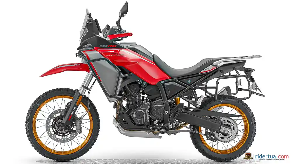 QJMotor, SRT 500 RX, QJMotor SRT 500 RX, motor petualang, motor adventure rally, motor baru