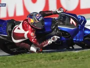 Toprak Razgatlioglu di Yamaha M1 V4, tes Valencia 18 November 2025