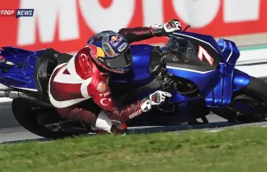 Toprak Razgatlioglu Jauh Lebih Cepat dari Perkiraan, Kata Gino Borsoi Toprak Razgatlioglu di Yamaha M1 V4, tes Valencia 18 November 2025