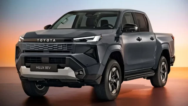 Toyota Hilux BEV 2026 InsideEVs Toyota Hilux BEV 2026 InsideEVs