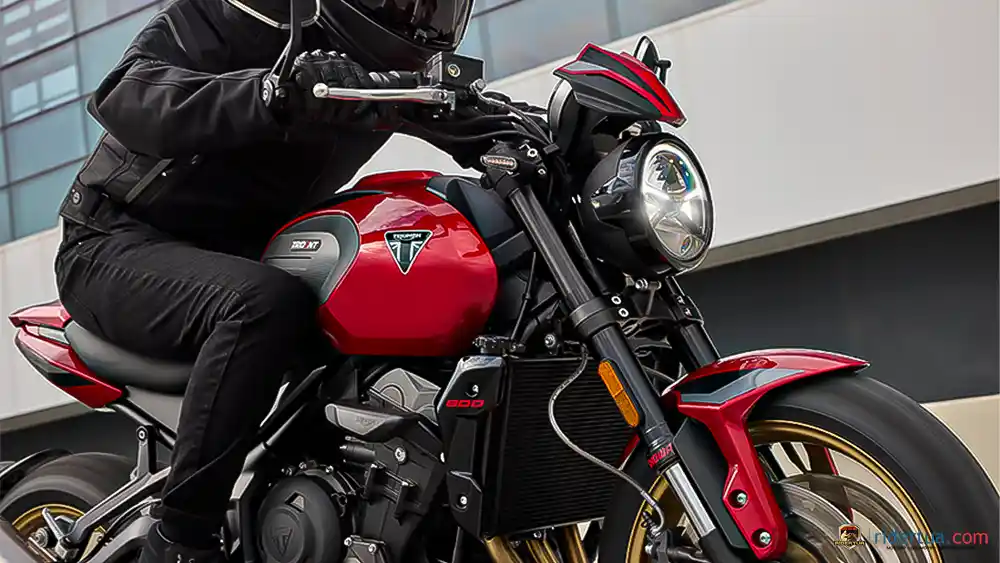 Moge Naked Baru Triumph Trident 800 2026 Mesin 3 Silinder, Dijual Rp 166 Jutaan 3 Triumph, Trident 800, Triumph Trident 800, motor naked, motor sport naked, motor baru