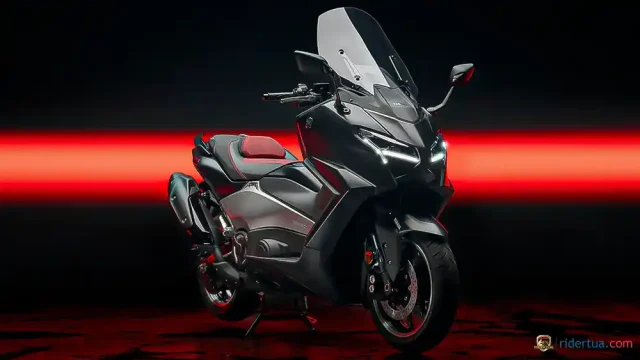 Warna Khusus! Yamaha TMAX 25th Anniversary Edition Semakin Modern dan Premium