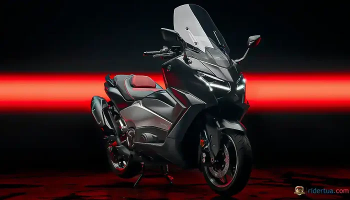 Warna Khusus! Yamaha TMAX 25th Anniversary Edition Semakin Modern dan Premium