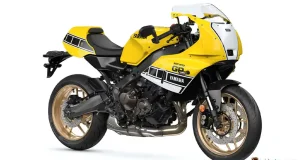 Warna Kuning Legendaris! Yamaha XSR900 GP 2026 Makin Mencolok Gaya Balap Jadul