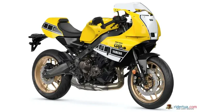 Yamaha XSR900 GP Warna Kuning Legendaris! Yamaha XSR900 GP 2026 Makin Mencolok Gaya Balap Jadul