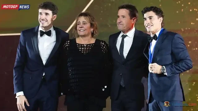 Alex Marquez - Roser Alenta - Julia Marquez - Marc Marquez