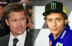 Valentino Rossi Klaim Brad Pitt Jadi Pemeran Utama Jika dibuat Layar Lebar ‘MotoGP’: Kami Mirip! Brad Pitt - Valentino Rossi
