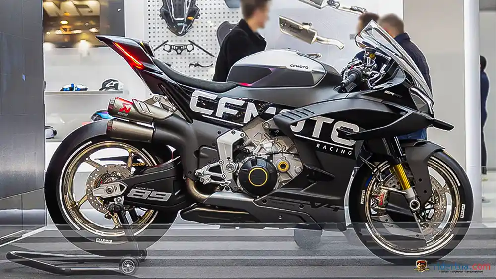 Mejeng di EICMA 2025! Superbike CFMoto V4 SR-RR Concept, Prototipe Sangar Wingletnya Canggih 1 CFMoto, V4 SR-RR, CFMoto V4 SR-RR, superbike, motor sport, motor konsep, prototipe