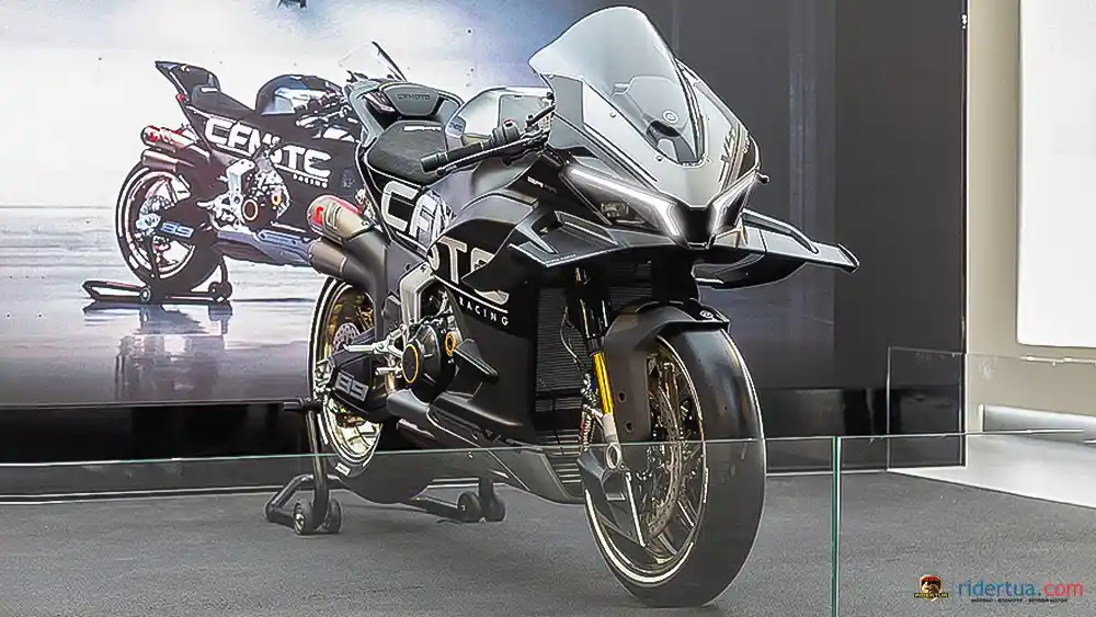 Mejeng di EICMA 2025! Superbike CFMoto V4 SR-RR Concept, Prototipe Sangar Wingletnya Canggih 2 CFMoto, V4 SR-RR, CFMoto V4 SR-RR, superbike, motor sport, motor konsep, prototipe