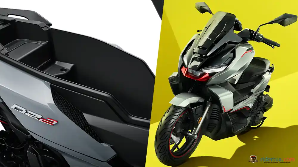 Resmi Dirilis GPX DZ2 Hyper-Trex Skutik Bongsor Futuristis Asal Thailand, Harga Rp 38 Jutaan 2 GPX, DZ2 Hyper-Trex, GPX DZ2 Hyper-Trex, motor matik, skutik bongsor, motor baru