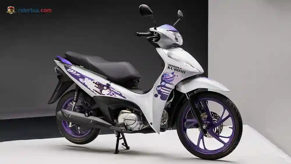 Dengan Karakter Imut! Honda Biz EX Kuromi Edition 2025 Bebek Spesial Tampil Makin Lucu 3 Honda, Honda Biz, Honda Biz EX Kuromi Edition, Kuromi Edition, edisi spesial, motor bebek